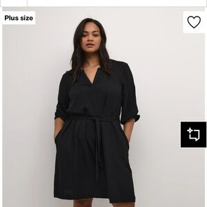 Elegant Black Midi Dress